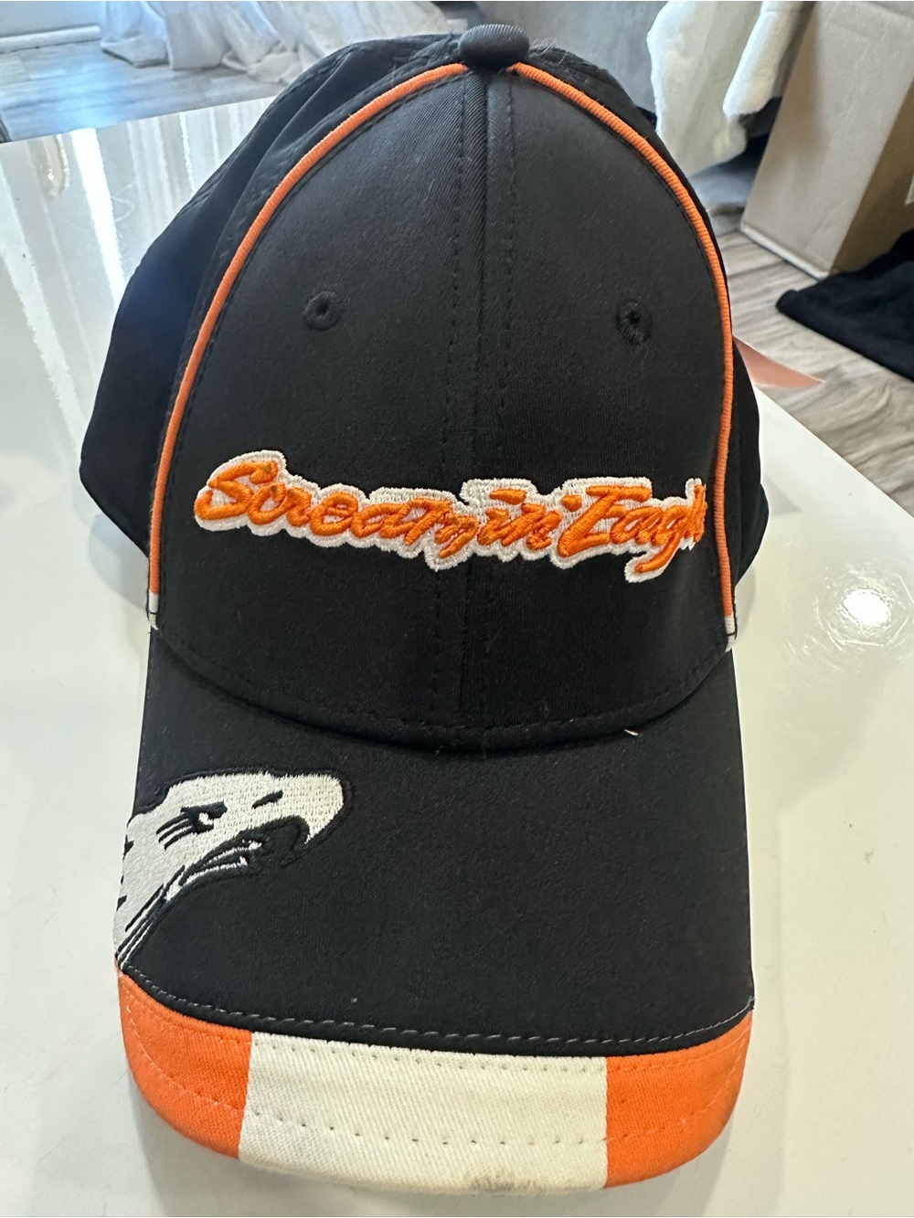 Harley Davidson Motorcycles Screamin
Eagle Cap Black Orange